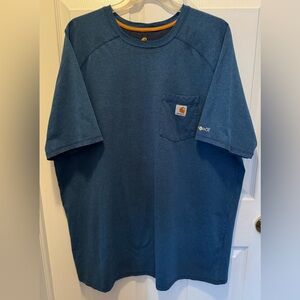 Carhartt GForce Men's Blue Pocket T-Shirt